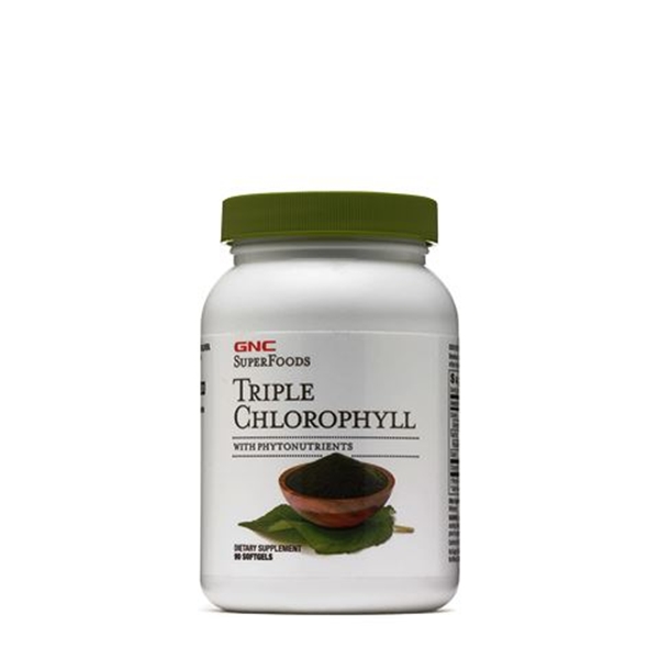 Picture of GNC Superfoods Triple Chlorophyll/ Троен Хлорофил-  Растителният пигмент в подкрепа на здравето