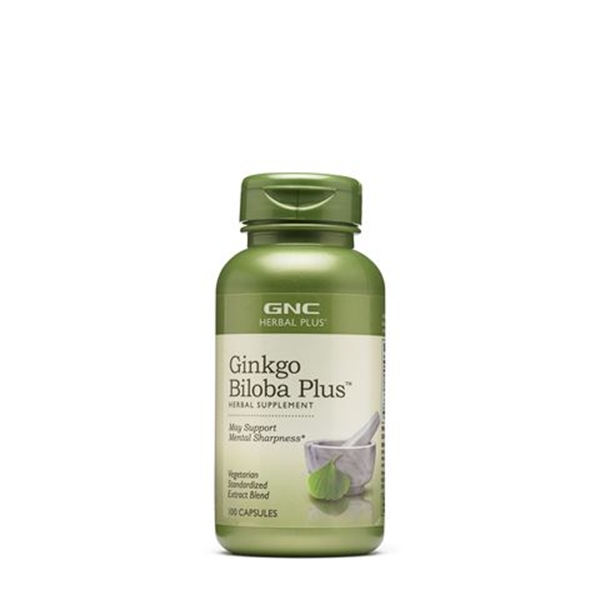 Picture of GNC Herbal Plus Ginkgo Biloba Plus/ Гинко Билоба Плюс- Тайната на добрата памет