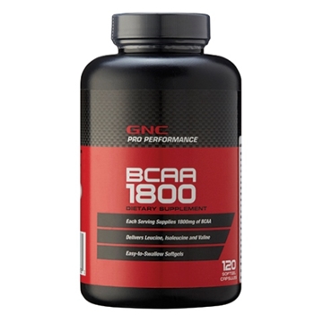 Снимка на GNC Pro Perfomance BCAA 1800 / Аминокиселини 1800 мг