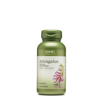 Снимка на GNC Herbal Plus Astragalus 500mg / Астрагал 500 мг - За подсилване на защитните сили на организма