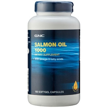 Снимка на GNC Salmon Oil 1000 mg / Рибено масло от Сьомга - Източник на Омега 3 мастни киселини