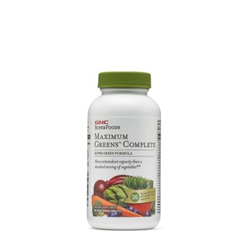 Снимка на GNC SuperFoods Maximum Green Complete/ Максимум Грийн Комплийт -  Здрави през цялата година