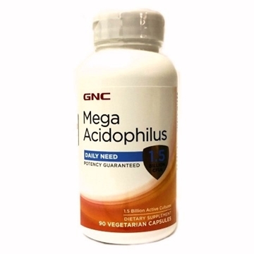Снимка на GNC Mega Acidophilus 1,5 billion CFU`s/ Мега Ацидофилус - За добро храносмилане и силен имунитет