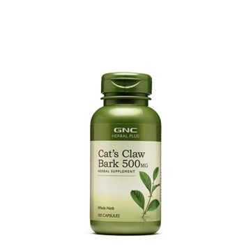 Снимка на GNC Herbal Plus Cat’s Claw Bark 500 mg/ Котешки нокът 500 мг - При отслабен имунитет