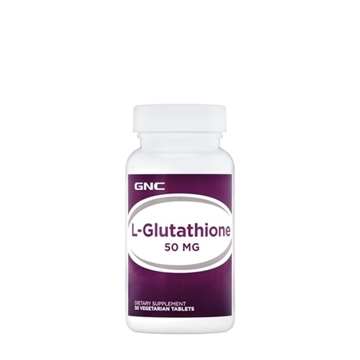 Снимка на GNC L-Glutathione 50 mg/ Л-Глутатион 50 мг -  Царят на  антиоксидантите