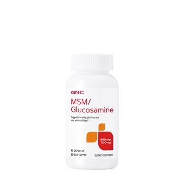Снимка на GNC MSM & Glucosamine/ МСМ(Метилсулфонилметан) & Глюкозамин- За доброто функциониране на ставите и костите