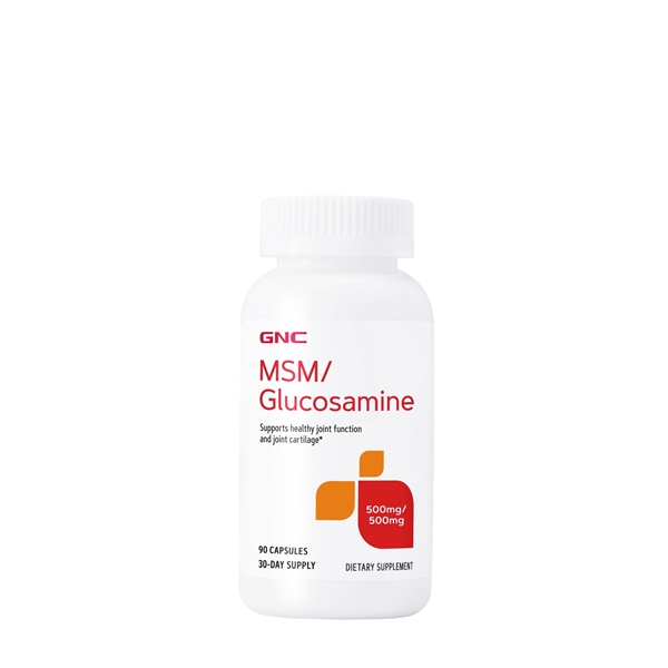 Picture of GNC MSM & Glucosamine/ МСМ(Метилсулфонилметан) & Глюкозамин- За доброто функциониране на ставите и костите