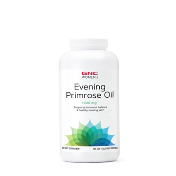 Снимка на GNC Women's Evening Primrose Oil 1300/ Масло от вечерна иглика 1300 мг - В подкрепа на женското здраве