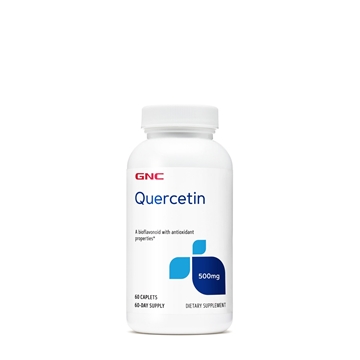Снимка на GNC Quercetin 500 mg/ Кверцетин 500 mg - Биофлавоноид с антиоксидантни свайства