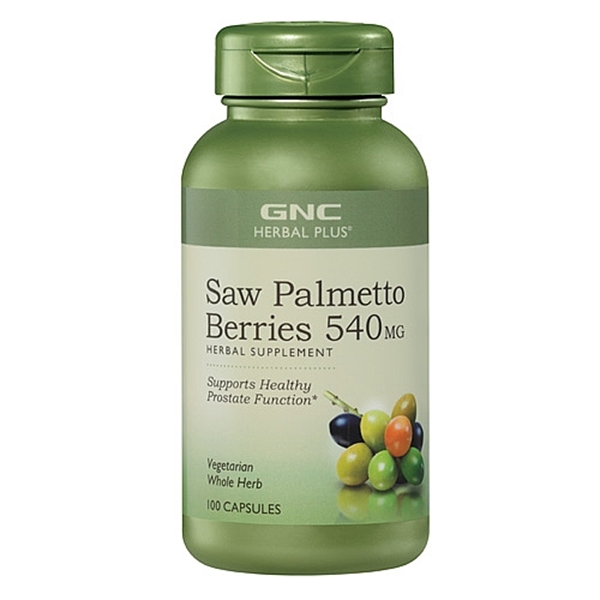 Picture of GNC Herbal Plus Saw Palmetto Berries 540 mg/  Сао Палмето плод 540 мг - Истинският мъж се грижа за своето здраве