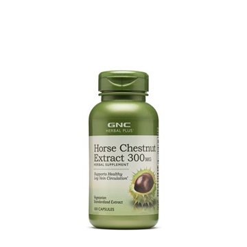 Снимка на GNC Herbal Plus Horse Chestnut/Див Кестен 300 mg - За здрави вени и при тежест в краката