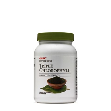Снимка на GNC Superfoods Triple Chlorophyll/ Троен Хлорофил-  Растителният пигмент в подкрепа на здравето