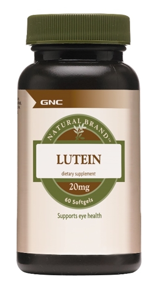 Picture of GNC Natural Brand™ Lutein 20 mg/ Лутеин 20 мг - Натурално средство при затруднено и нарушено зрение