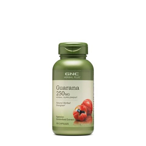 Picture of GNC Herbal Plus ® Guarana 250 mg/ Гуарана 250 мг- За бодрост и повече енергия