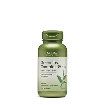 Снимка на GNC Herbal Plus ® Green Tea Complex 500 mg/ Зелен чай комплекс - Полезно оздравително средство, познато от хилядолетия