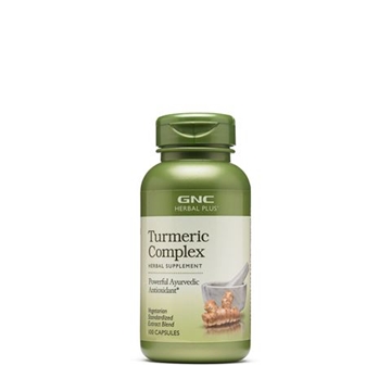 Снимка на GNC Herbal Plus Turmeric Complex / Куркума( Турмерик) Комплекс -Мощен антиоксидант от аюрведа