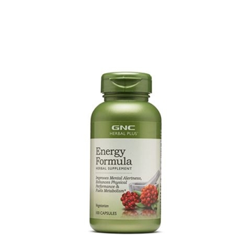 Снимка на GNC Herbal Plus Energy Formula / Формула за енергия и тонус - Подобрява умствената и физическата активност