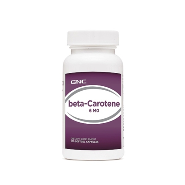Picture of GNC Beta-Caroten 6 mg / Бета каротин 6 мг/ Известен като провитамин А