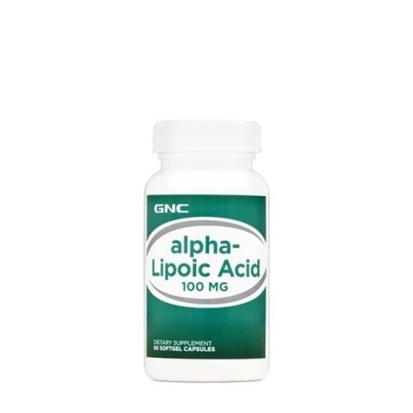 Picture of GNC Alpha Lipoic Acid 100 mg/ Алфа- липоева киселина 100 мг- Мощен антиоксидант, забавя процесите на стареене на клетката