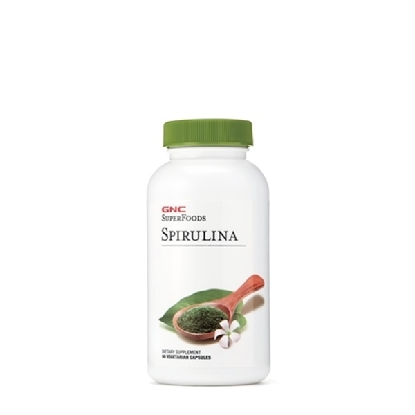 Picture of GNC Super Foods Spirulina 500 mg/ Спирулина 500 мг - Натурален източник на протеини, витамини и нутриенти