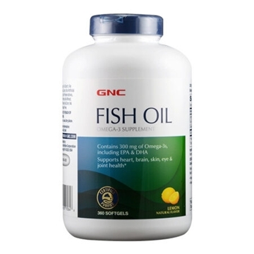 Снимка на GNC Fish Oil/ Рибено масло- Здраве от морето в подкрепа на очите, мозъка и сърцето
