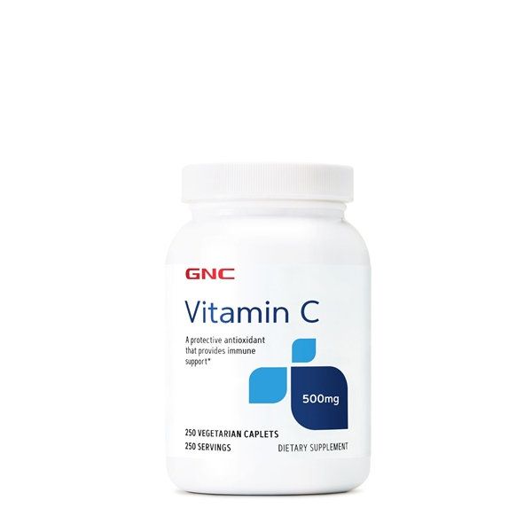 Picture of GNC Vitamin C 500  mg / Витамин С 500 мг - Засилва имунитета при настинка и грип