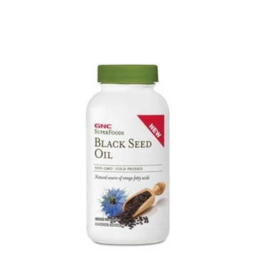 Снимка на GNC SuperFoods Black Seed Oil/ Масло от черен кимион - Извор на отлично здраве