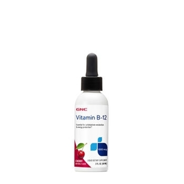 Снимка на GNC Liquid Vitamin B-12/ Витамин В 12 - За Здрава Нервна Система