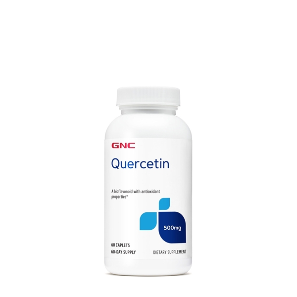 Picture of GNC Quercetin 500 mg/ Кверцетин 500 mg - Биофлавоноид с антиоксидантни свайства