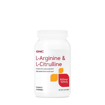 Снимка на GNC L-Arginine & L-Citrulline / Л- Аргинин + Л- Цитрулин